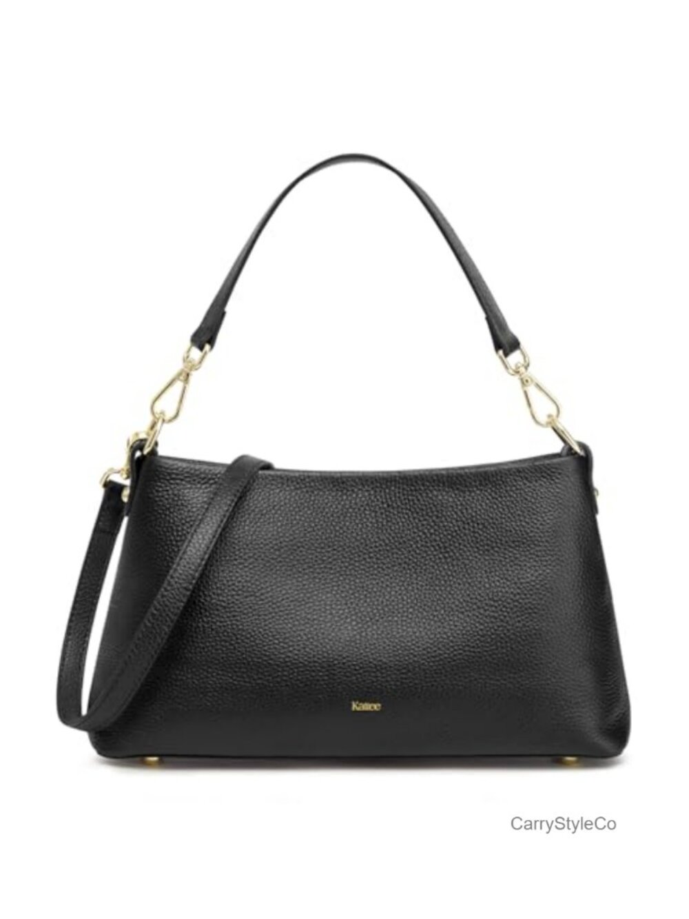 Genuine Leather Crossbody Bag Small Purse Convertible Shoulder Handbag with